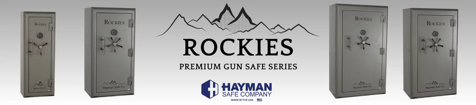 Hayman Rockies Gun Safe Collection Page Banner