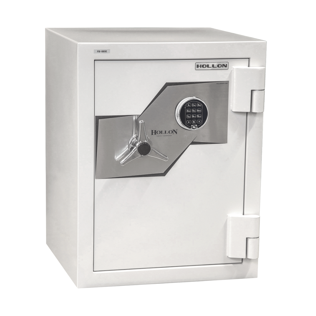 Hollon 685E-JD Fire &amp; Burglary Jewelry Safe with the door closed