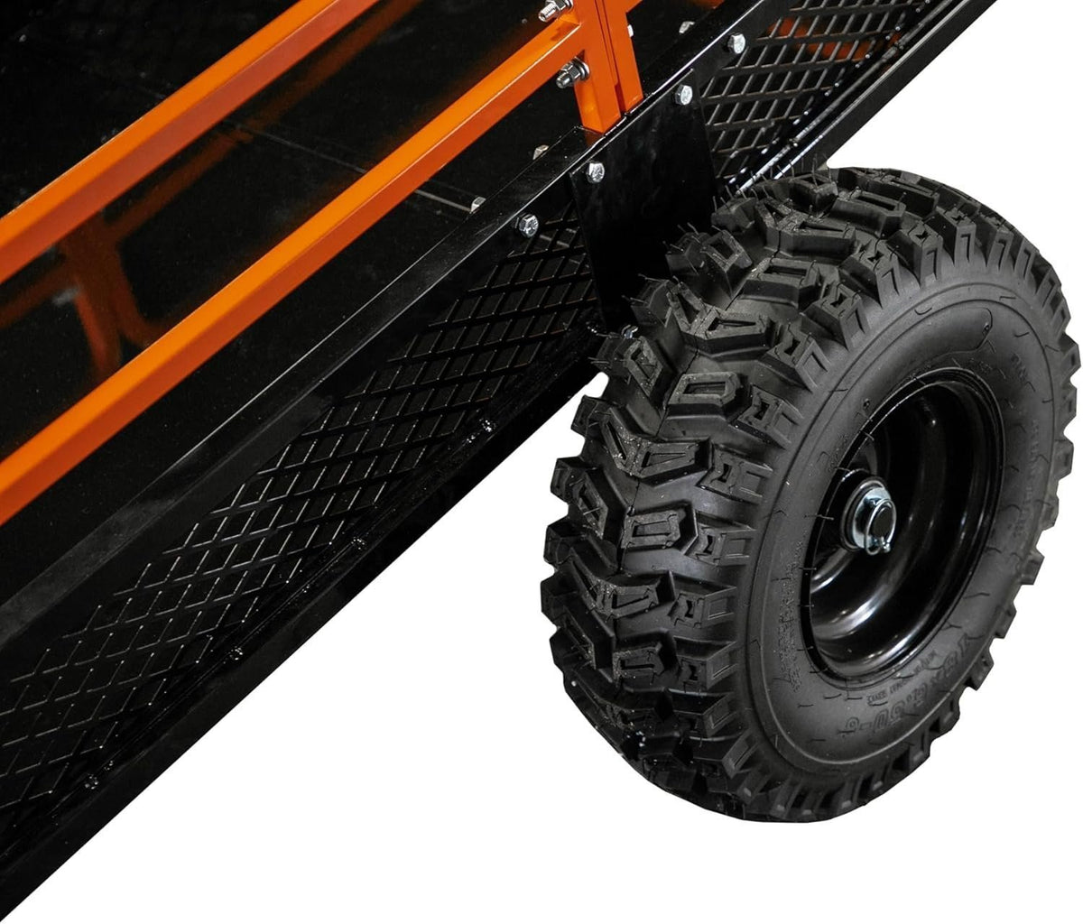 Impact Implements 1500 lb Utility Cargo Trailer with Pivot Dump for ATV, UTV, and Lawn Tractor