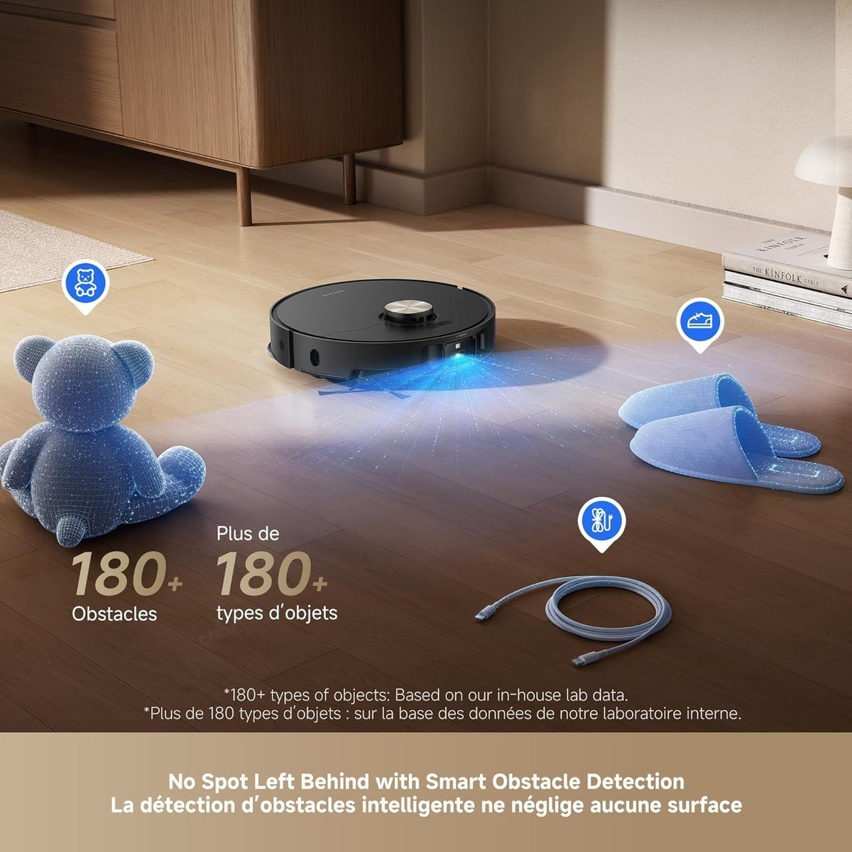 DREAME L50 Ultra Robot Vacuum & Mop, 19,500Pa, Auto-Empty