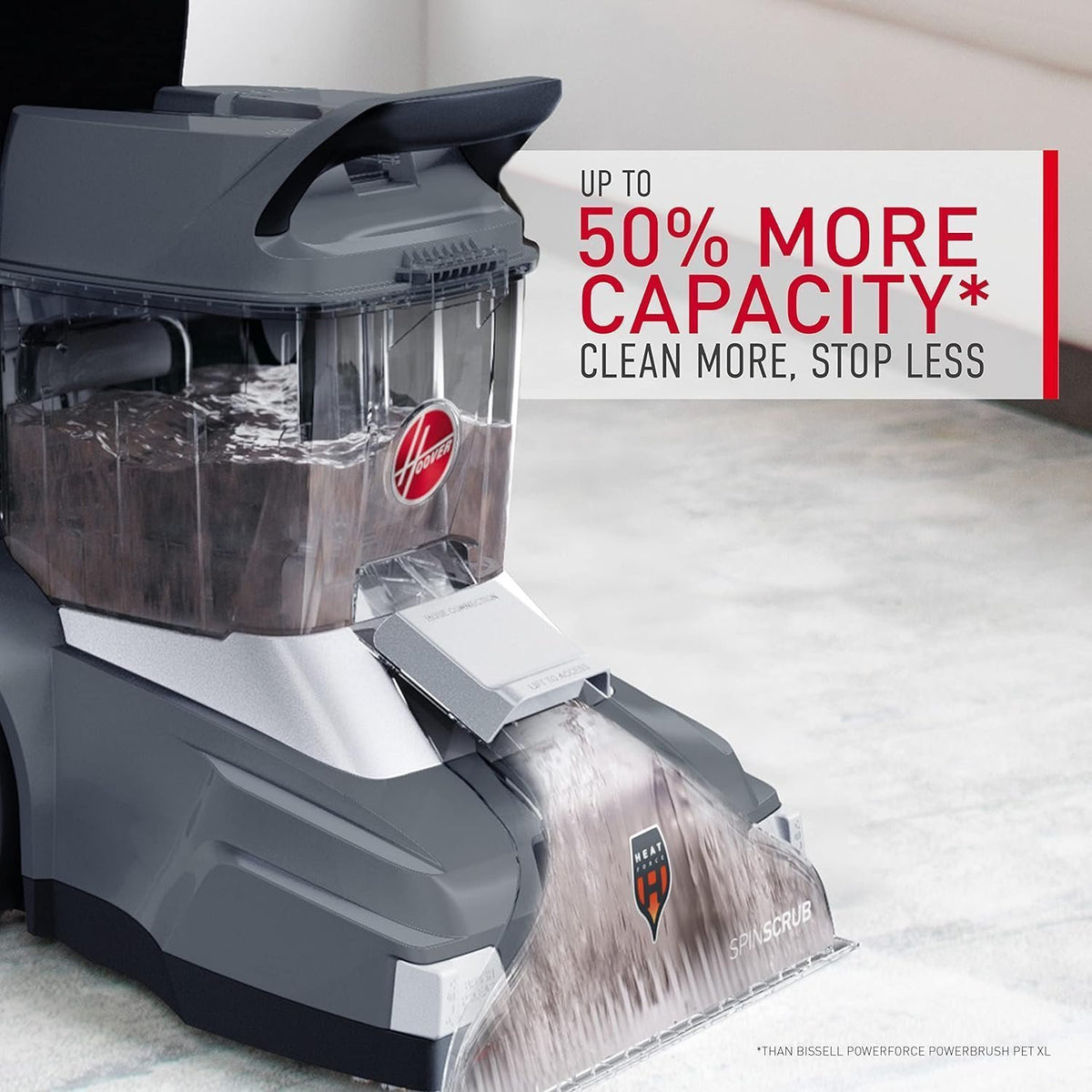 Hoover PowerScrub Deluxe Carpet Cleaner for Carpet & Upholstery with Tools