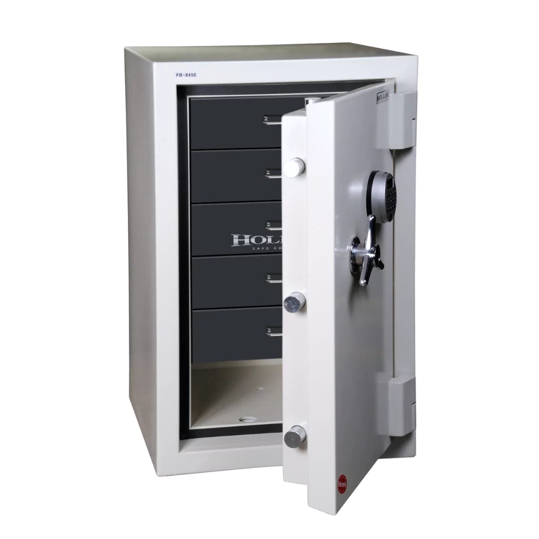 Hollon 845C-JD Fire &amp; Burglary Jewelry Safe with the door open