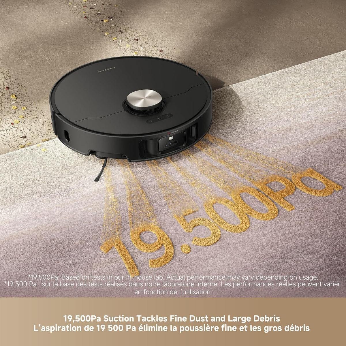 DREAME L50 Ultra Robot Vacuum & Mop, 19,500Pa, Auto-Empty