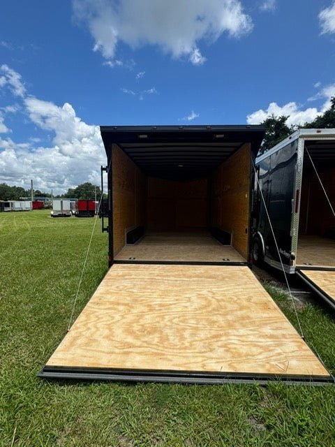 2025 8.5X16TA ENCLOSED CARGO TRAILER RAMP DOOR 84” 9768