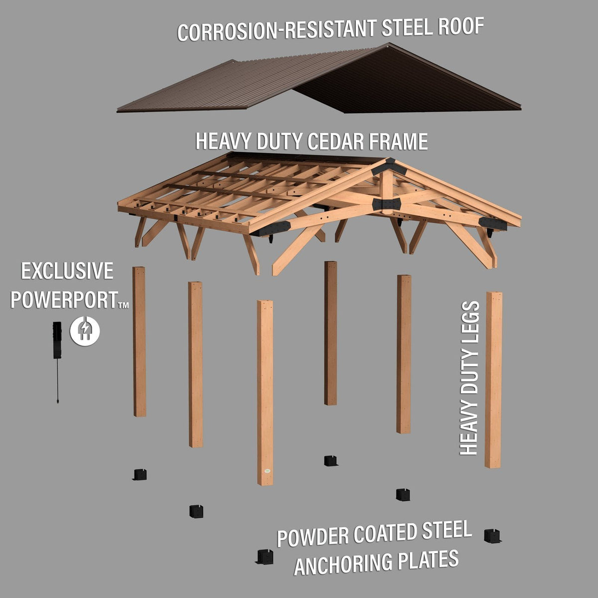 20×12 Norwood Carport/Gazebo