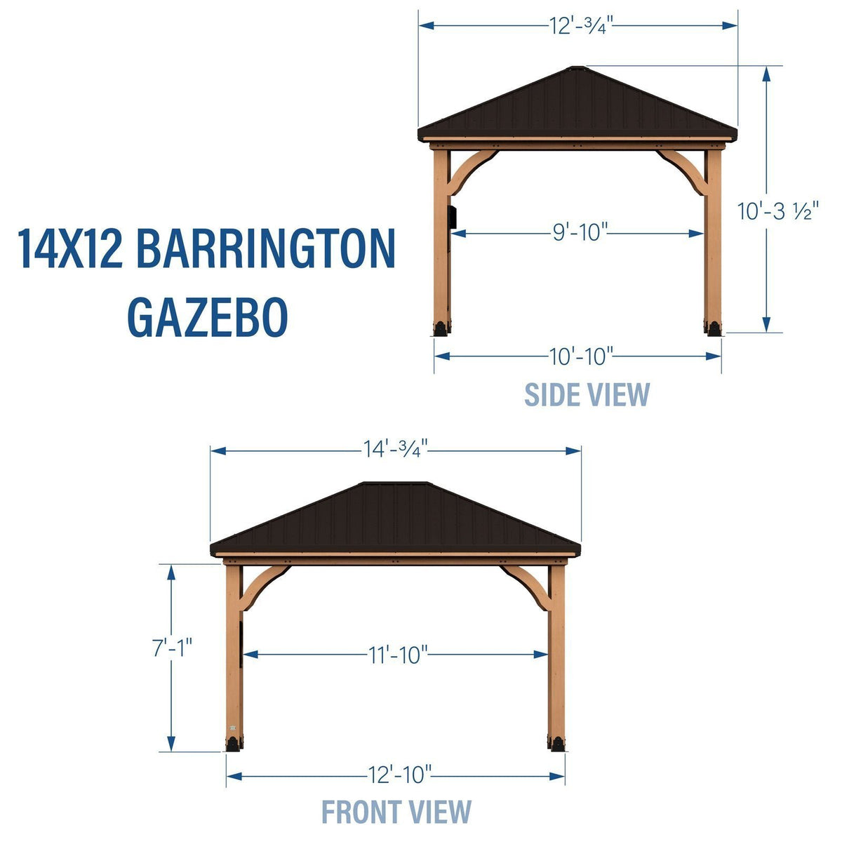 Barrington Gazebo 14×12