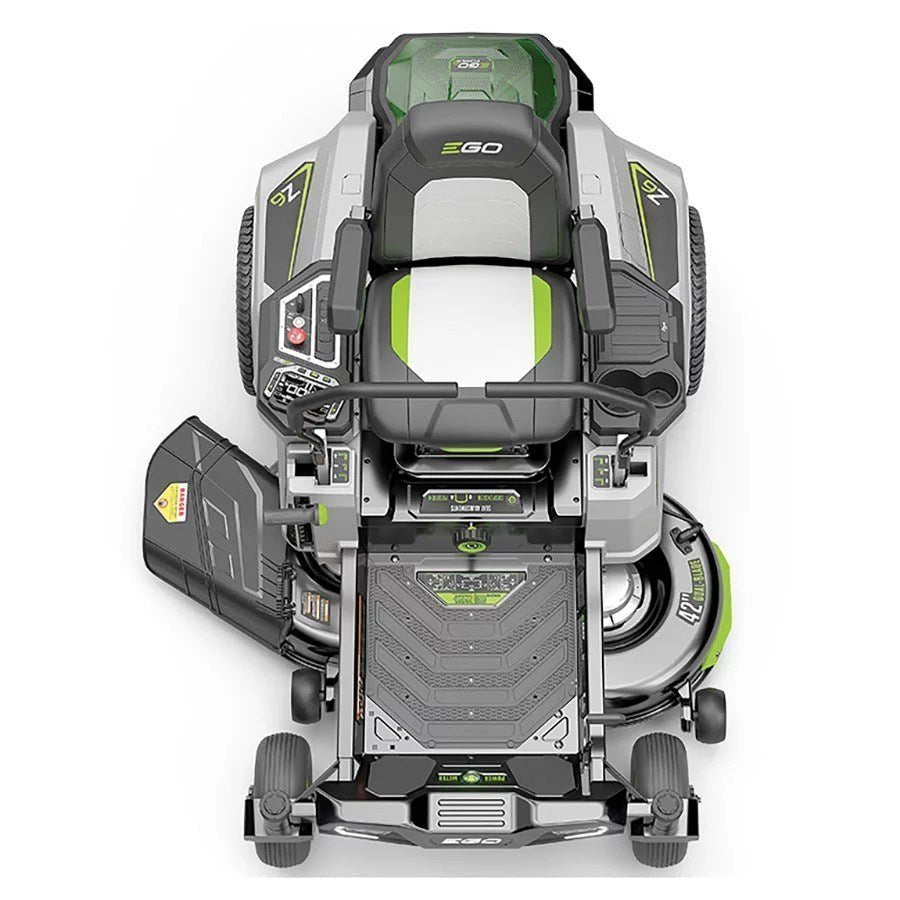 EGO Power+ Z6 42″ Zero Turn Riding Mower with (4) 10.0Ah Batteries &amp; 1600W Fast Charger