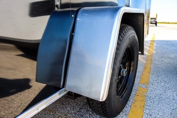 Small Black Enclosed Trailer