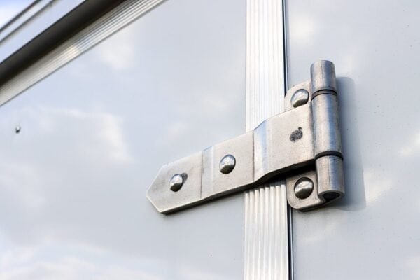 Big White Enclosed Trailer