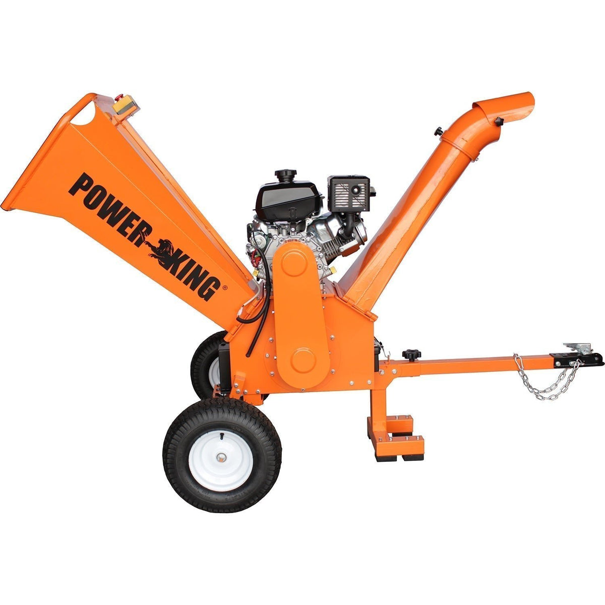 PowerKing 5-Inch 14 HP Chipper Shredder with Electric Starter &amp; Hour Meter – PK0915-EH