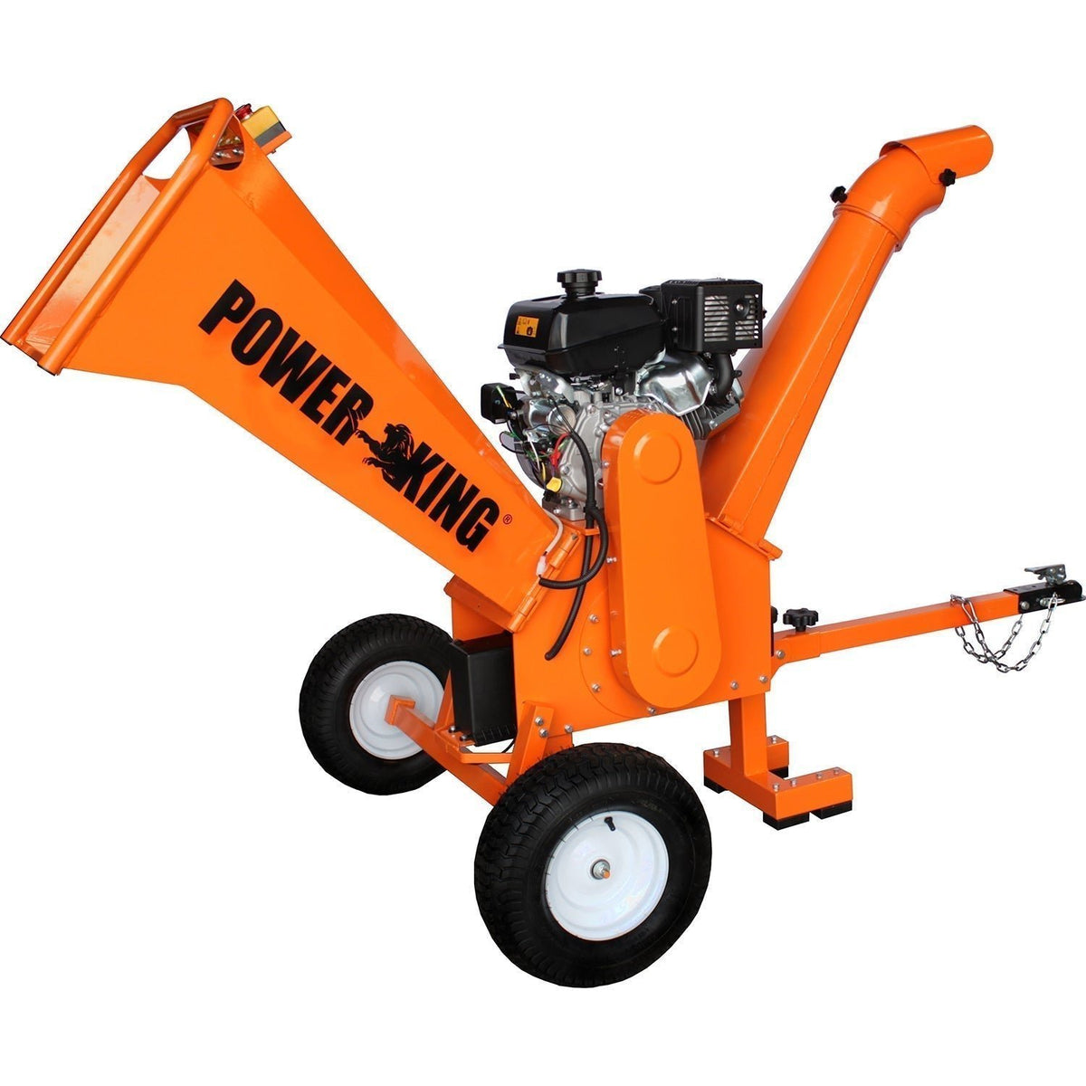 PowerKing 5-Inch 14 HP Chipper Shredder with Electric Starter &amp; Hour Meter – PK0915-EH