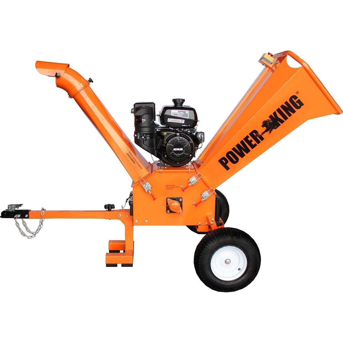 PowerKing 5-Inch 14 HP Chipper Shredder with Electric Starter &amp; Hour Meter – PK0915-EH
