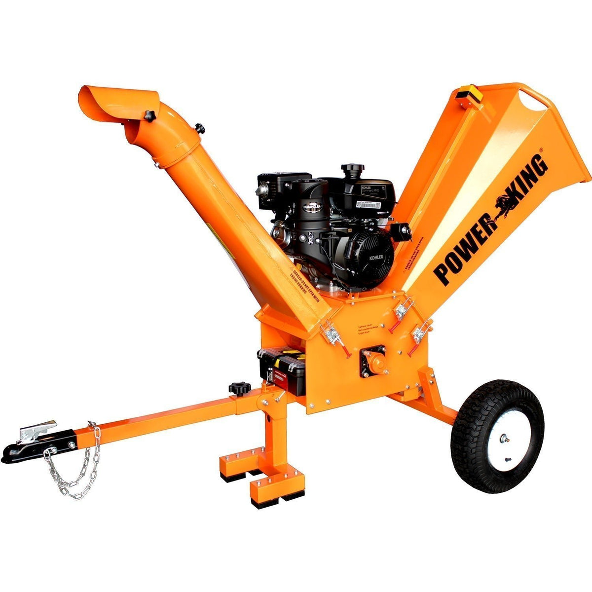 PowerKing 5-Inch 14 HP Chipper Shredder with Electric Starter &amp; Hour Meter – PK0915-EH