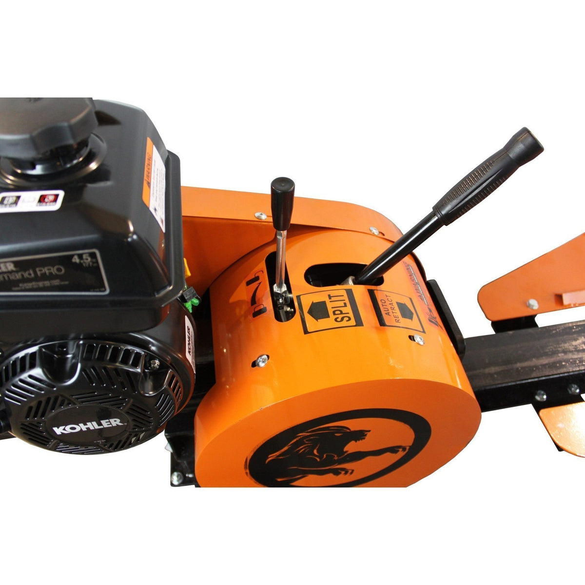 PowerKing 22-Ton 4.5 HP Kohler Horizontal Kinetic ABS Log Splitter (PK0322K)