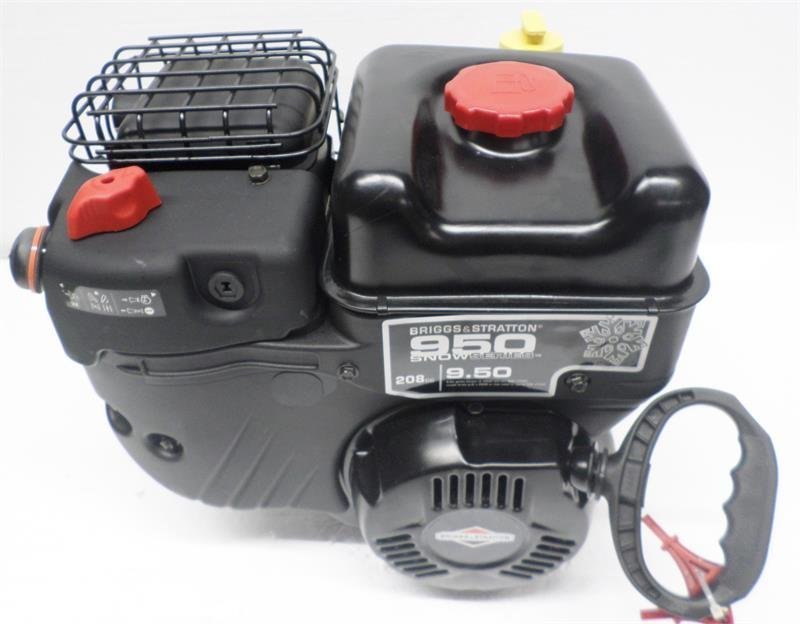 Briggs &amp; Stratton 13D136-0010 208cc 9.5 TP Horizontal Snow Engine, 3/4″ x 2-27/64″ Shaft