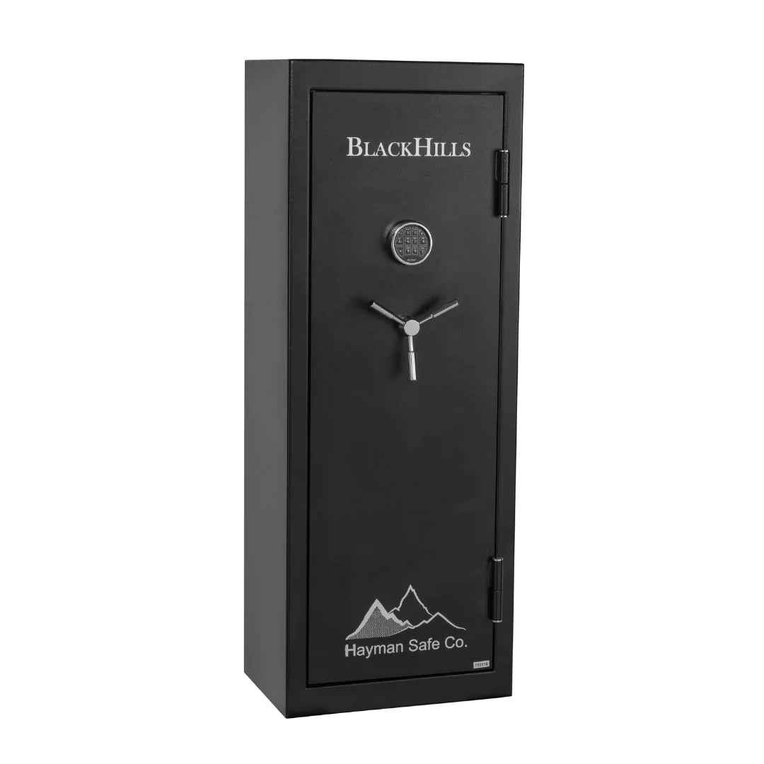 Hayman BH-5922 BlackHills Gun Safe with the door closed