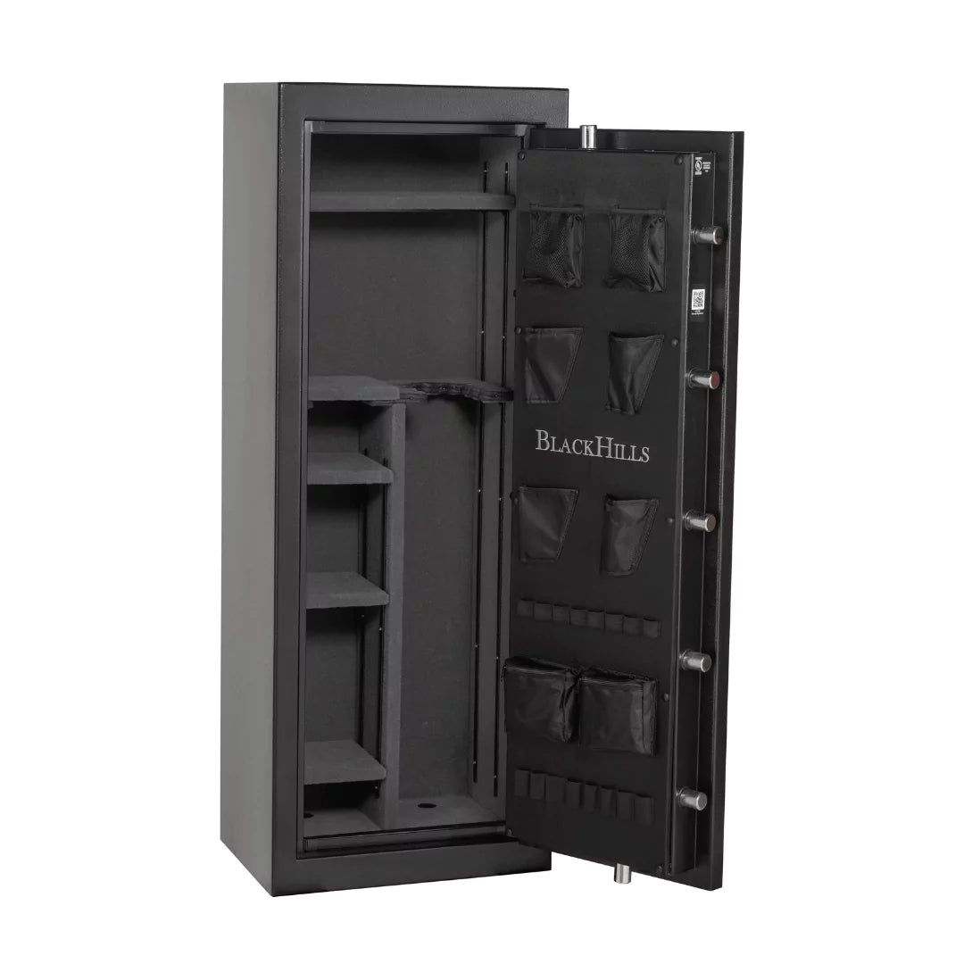 Hayman BH-5922 BlackHills Gun Safe with the door closed