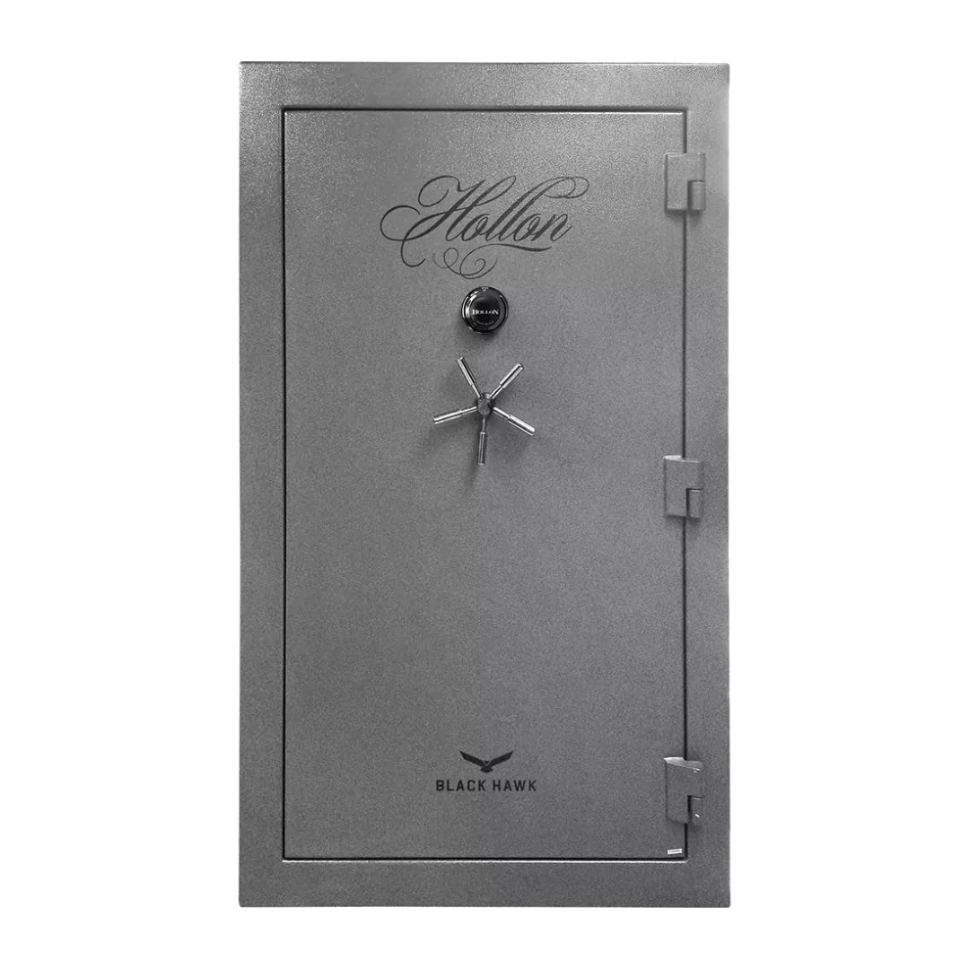 Hollon BHS-45C Black Hawk Gun Safe with the door closed