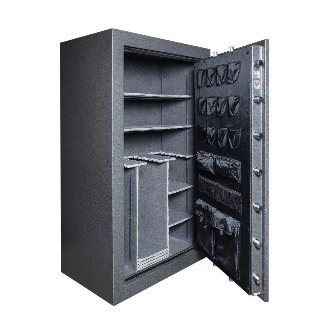 Hollon BHS-45E Black Hawk Gun Safe with the door closed