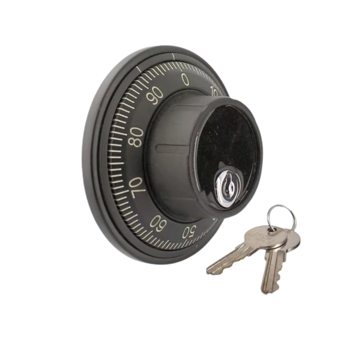Big Red Key Locking Dial Combination Lock for Hayman safes