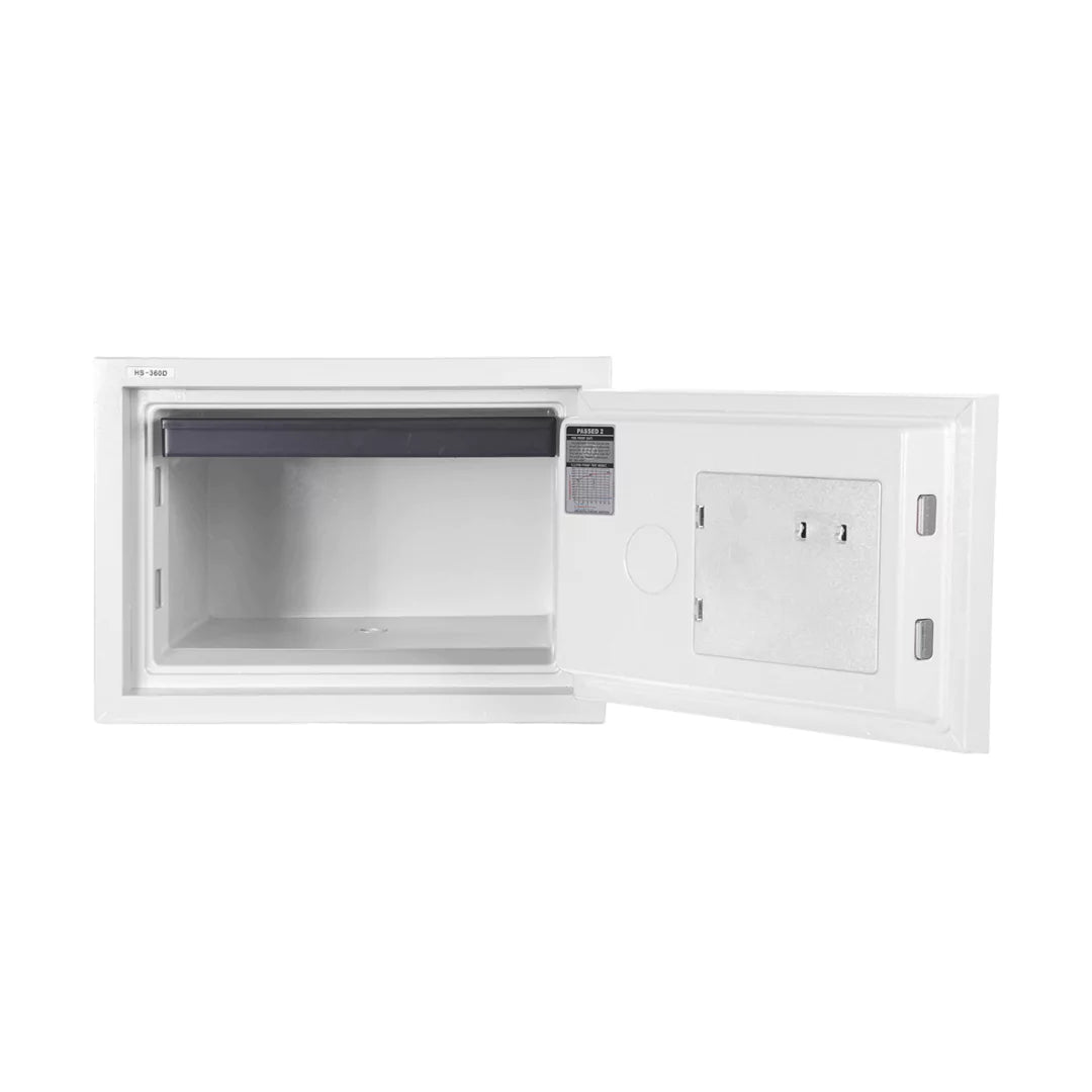 Hollon HS-360D 2-Hour Fireproof Home Safe with the door closed