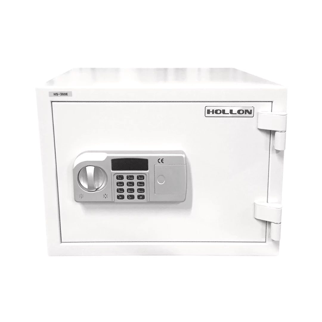 Hollon HS-360E 2-Hour Fireproof Home Safe with the door closed