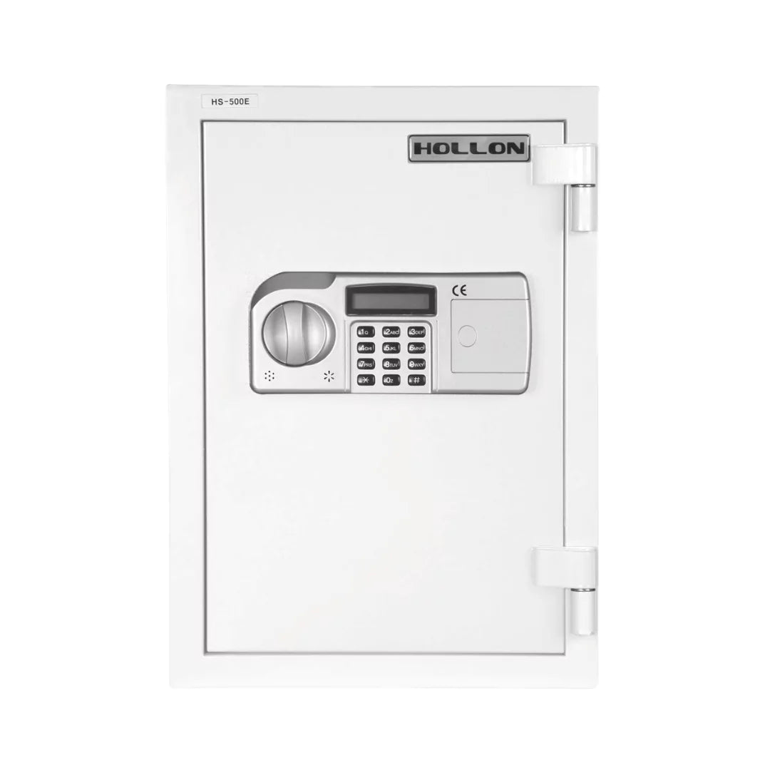 Hollon HS-500E 2-Hour Fireproof Home Safe with the door closed