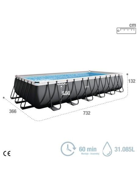 Intex Piscine Ultra XTR Frame Rectangulaire