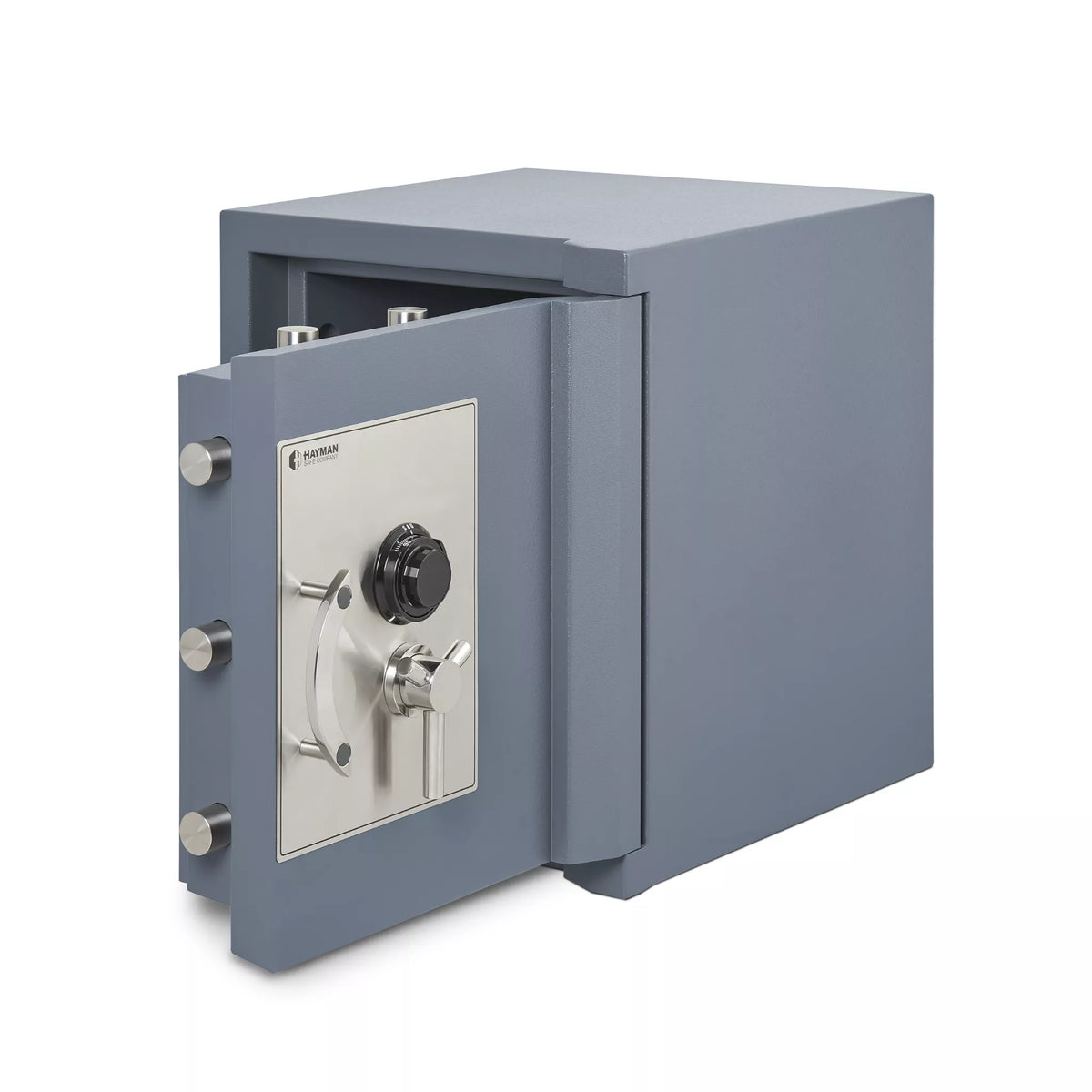Hayman MV30-2017 TL-30 High Security Burglar & Fire Safe with the door opened from the side