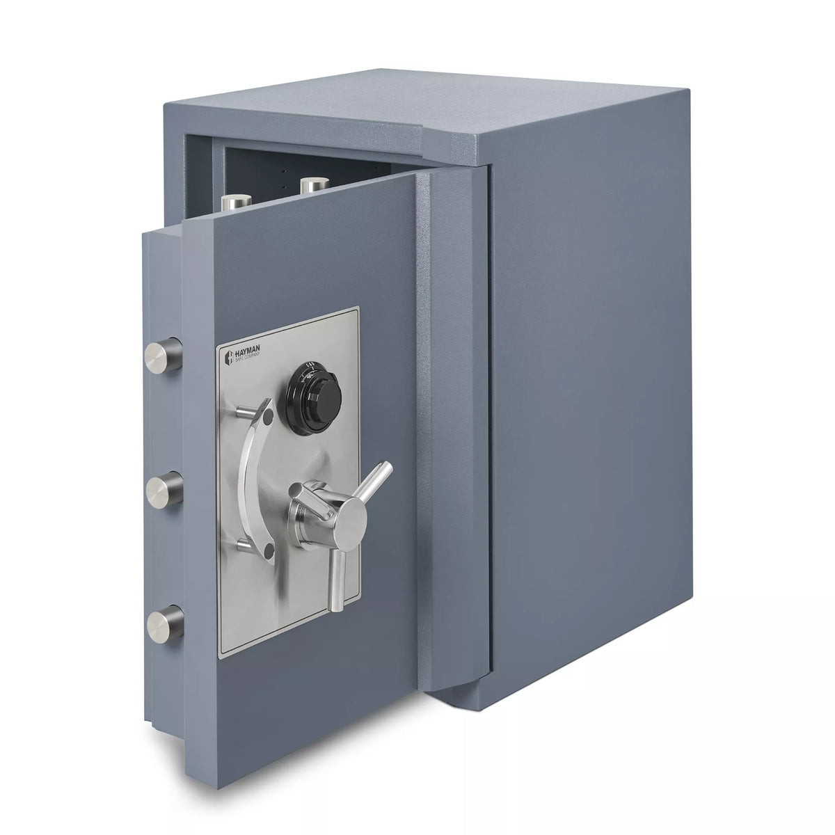 Hayman MV30-2618 TL-30 High Security Burglar & Fire Safe with the door opened from the side