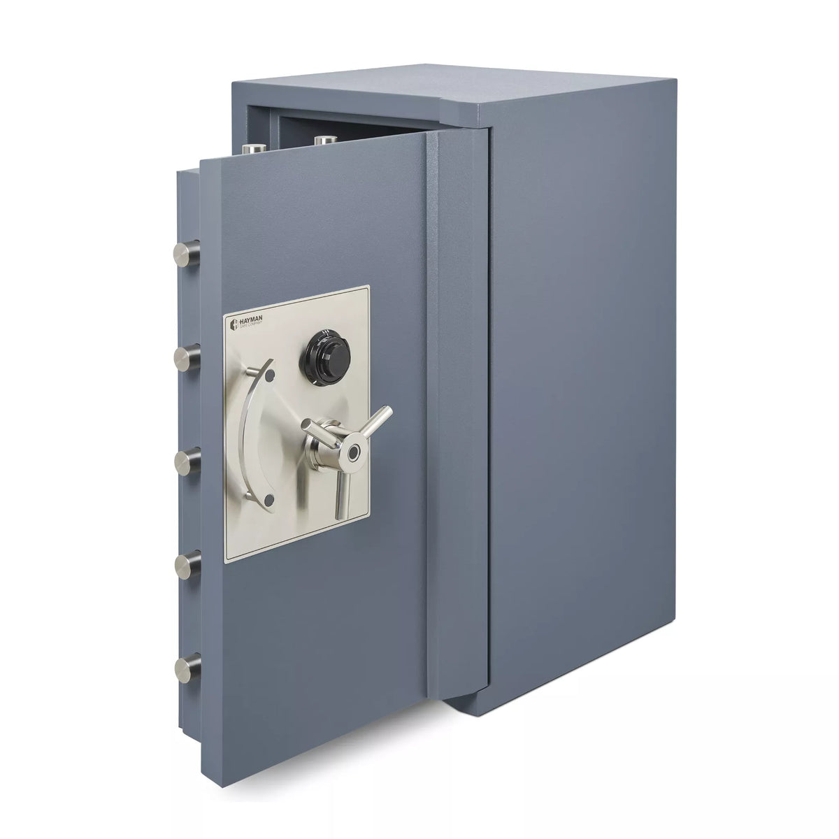 Hayman MV30-3820 TL-30 High Security Burglar & Fire Safe with the door opened from the side