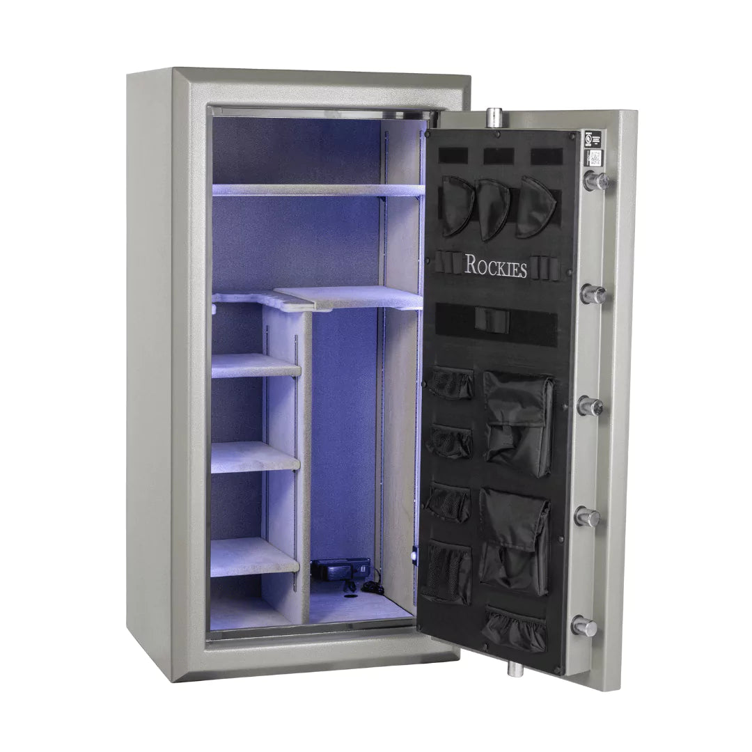 Hayman RK-5930 Rockies Gun Safe with the door closed