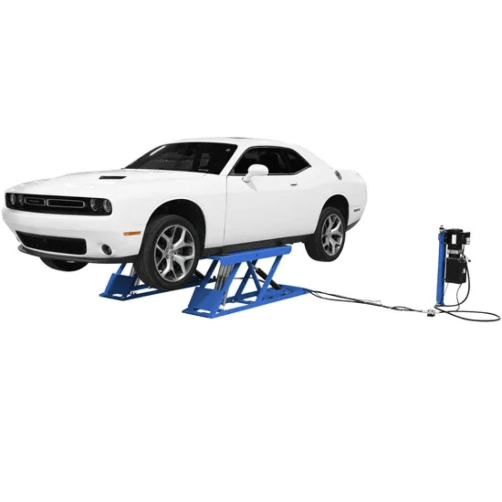 BendPak LR-60 Low-Rise Car Lift 6000 Lb Capacity 110V Compact