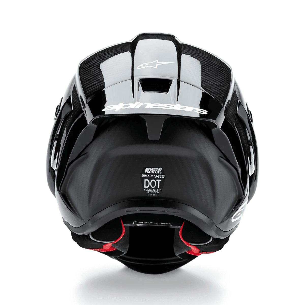 Alpinestars Supertech R10 Carbon Fiber Full Face Motorcycle Helmet ECE DOT