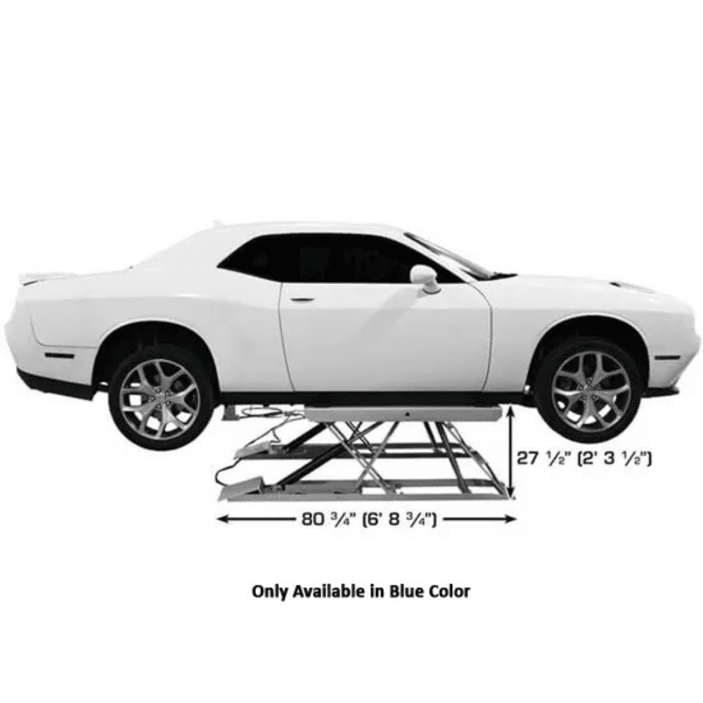 BendPak LR-60P 6000 Lb. Capacity Portable Low-Rise Scissor Car Lift