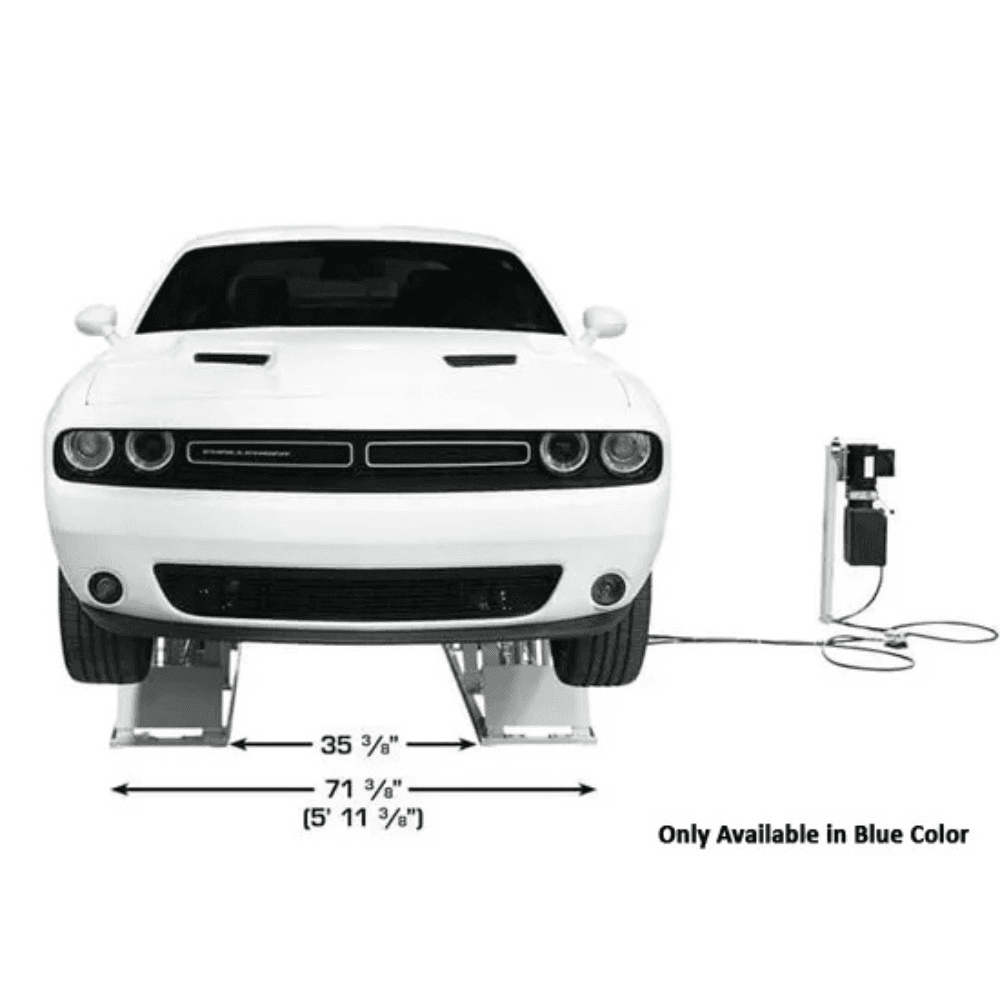 BendPak LR-60P 6000 Lb. Capacity Portable Low-Rise Scissor Car Lift