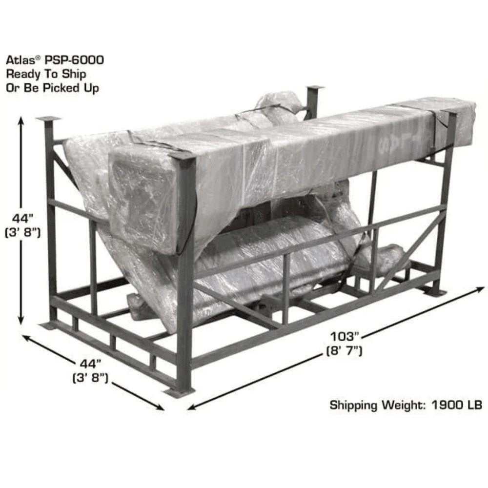 BendPak MDS-6LP 6000 Lb. Capacity Mid-Rise Open-Center Scissor Car Lift