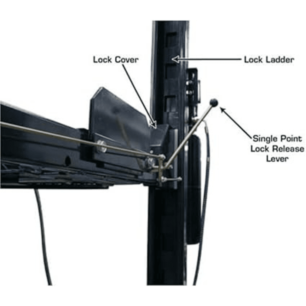 Atlas APEX8-EXT 8000 Lb. Capacity ALI Certified Portable 4-Post Lift