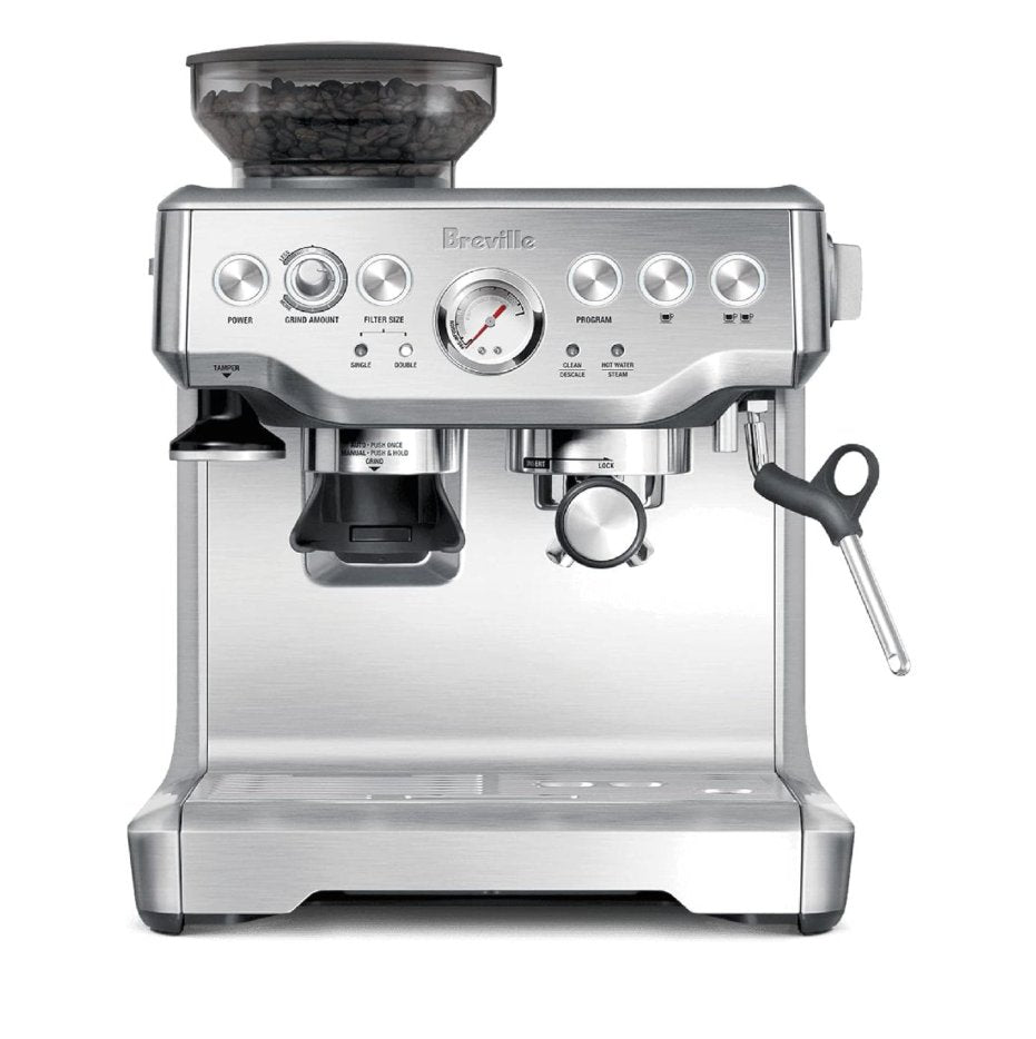 Breville Barista Express Espresso Machine BES870XL Brushed Stainless Steel with Built-In Grinder
