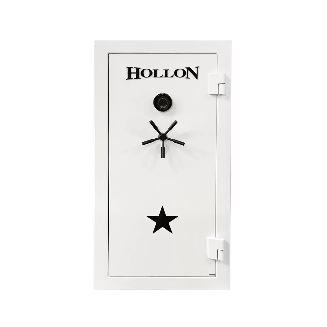 Hollon RG-22C WHITE Republic Gun Safe with the door closed