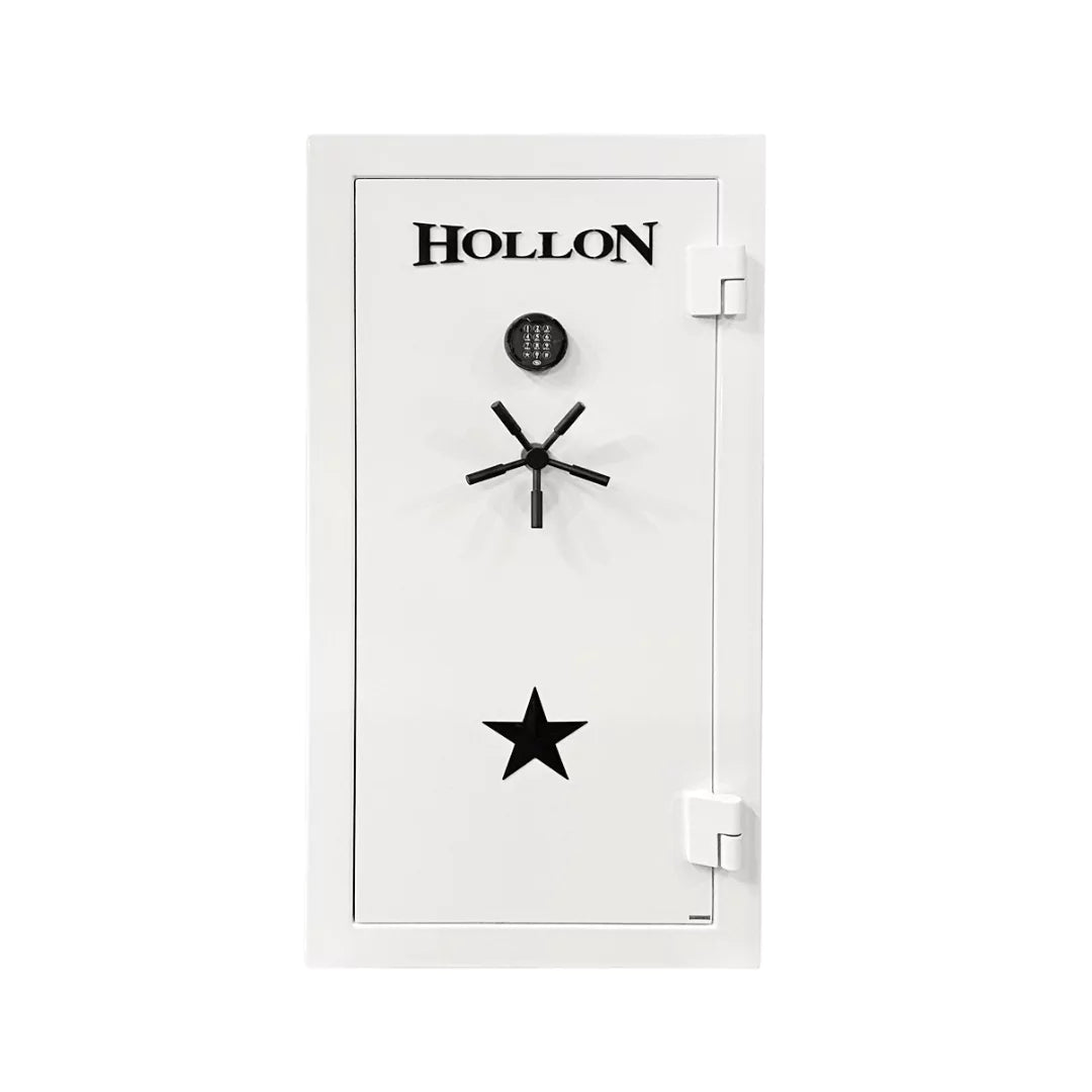 Hollon RG-22E WHITE Republic Gun Safe with the door closed