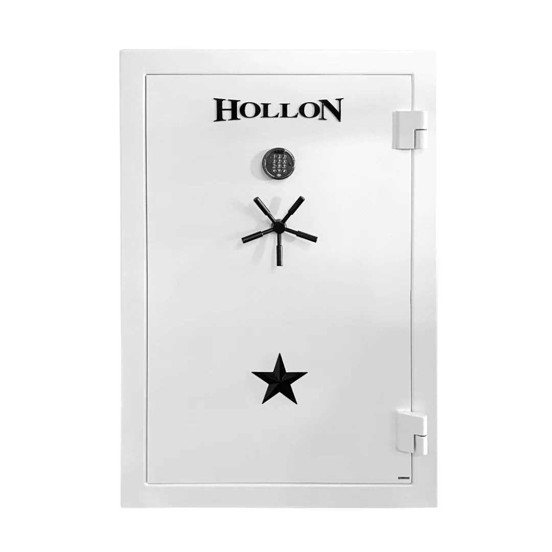 Hollon RG-39E WHITE Republic Gun Safe with the door closed