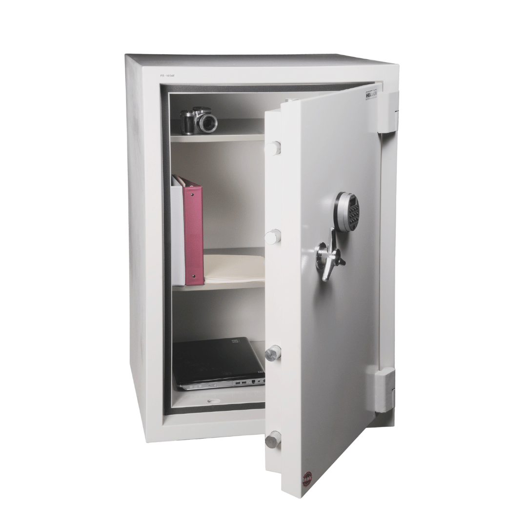 Hollon Oyster FB-1054E Fire & Burglary Safe with door closed