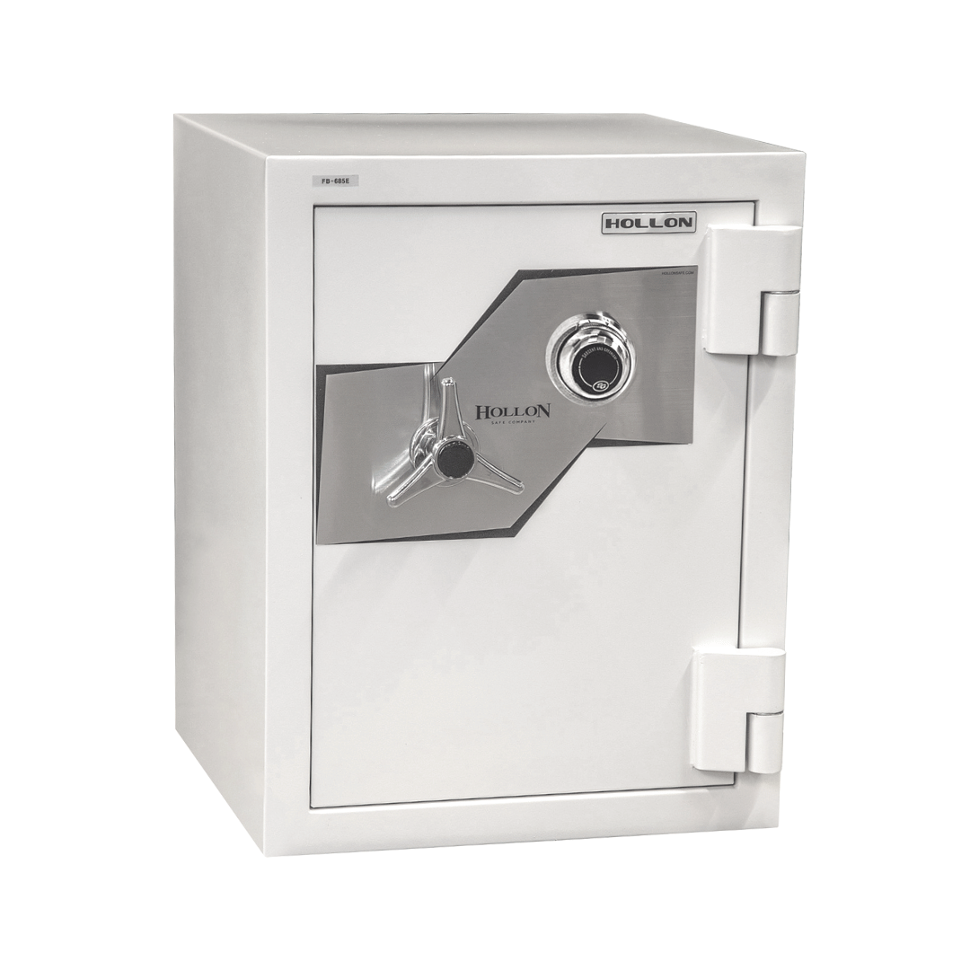 Hollon Oyster FB-685C Fire & Burglary Safe with the door closed