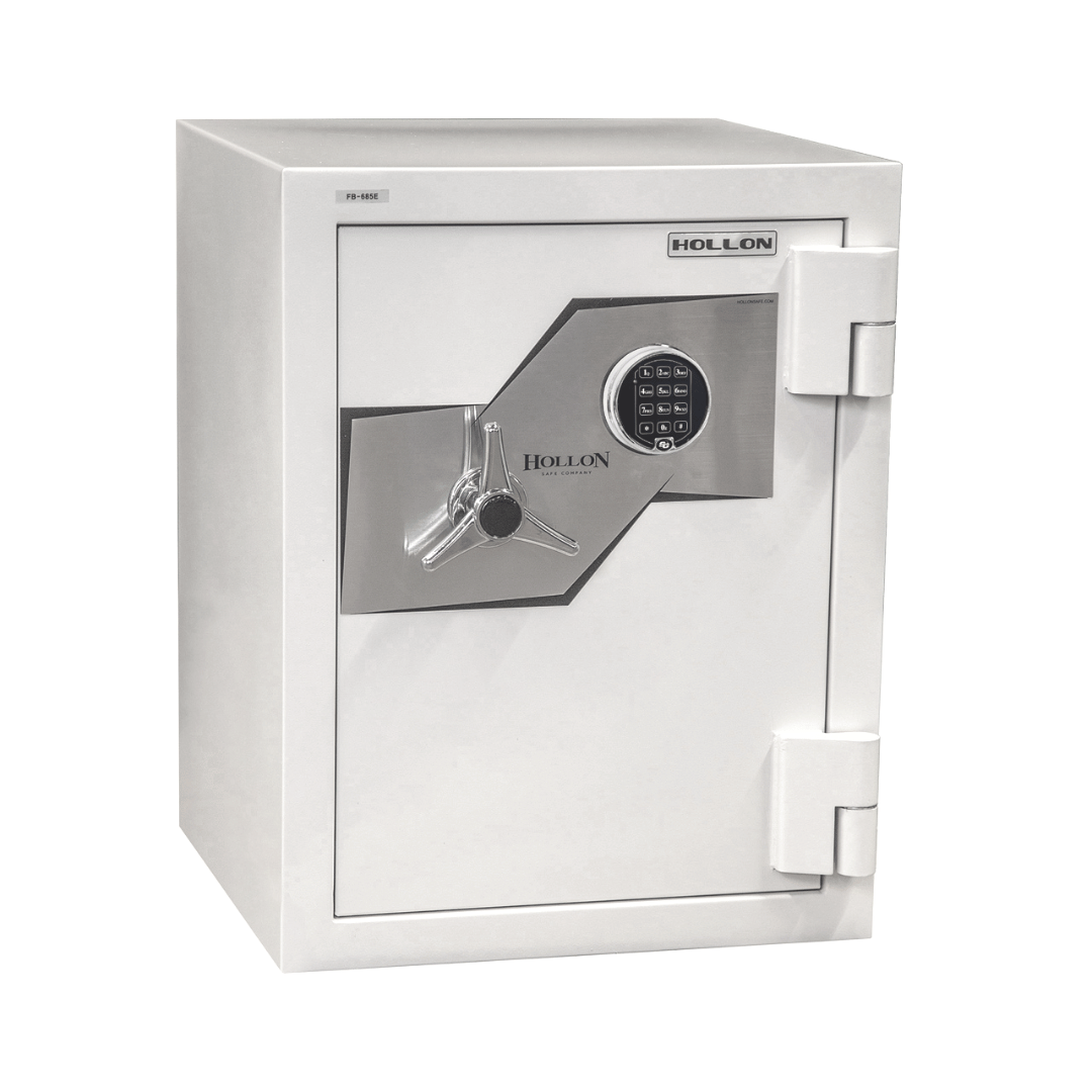 Hollon Oyster FB-685E Fire & Burglary Safe with the door closed
