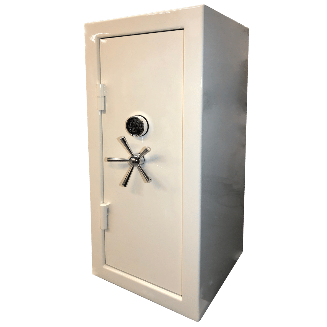 Sun Welding H-54 Heirloom Gun Home Safe with the door closed