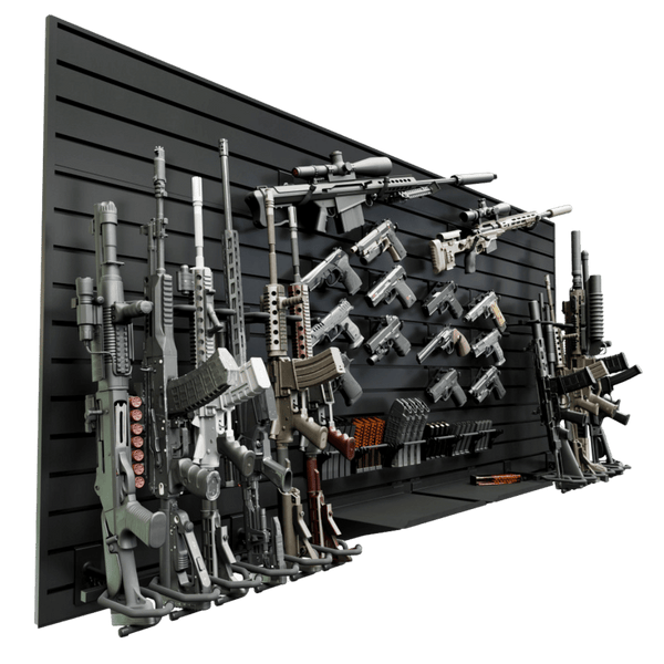 Hold Up Gun Wall Display Package HD107 - Home Safes USA