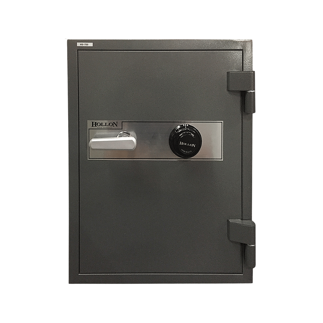 Hollon HS-750C 2-Hour Fireproof Office Safe with the door closed