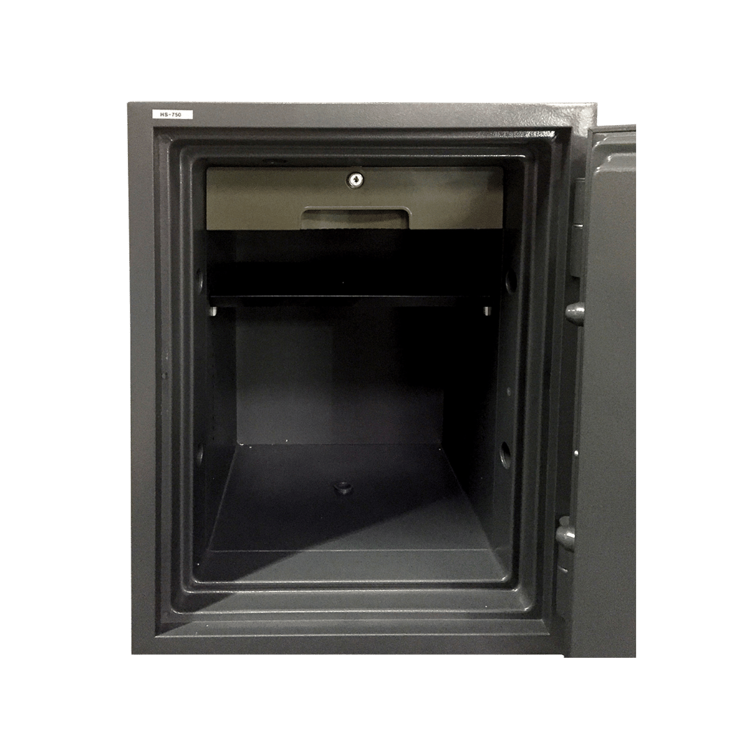 Hollon HS-750C 2-Hour Fireproof Office Safe with the door closed
